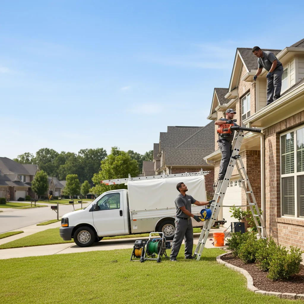 Home Gutter Service in La Plume, PA near me